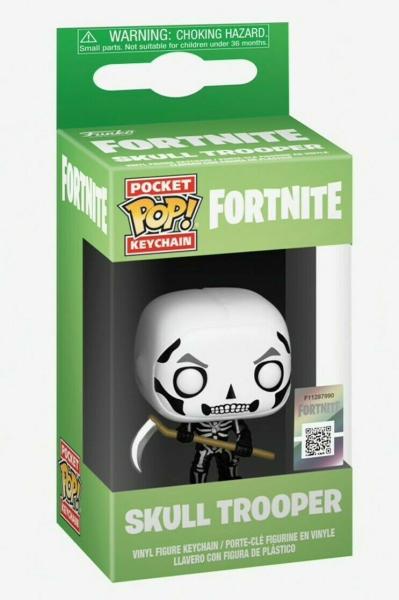 FUNKO POP! Vinyl Schlüsselanhänger Fortnite Skull Trooper 4cm